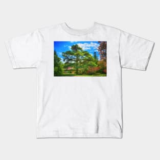 Blue Atlas Cedar Tree Kids T-Shirt